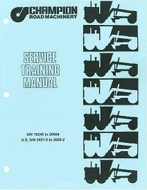 Service Training Manual SN 16245 to 20604 & 2021-2 to 2658-2 - L-5002 - 3/1987